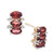 Garnet (4-3/8 ct. t.w.) & Diamond (1/10 ct. t.w.) Drop Earrings in 14k Gold