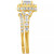 Diamond Halo Emerald Bridal Set (2. ct. t.w.) in 14k White, Yellow or Rose Gold