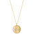 EFFY® Diamond SIS Disc Pendant Necklace (1/10 ct. t.w.) in 14k Gold