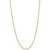 Glitter Rope Link 20" Chain Necklace (3mm) in 14k Gold