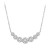 Diamond Multi Halo Collar Necklace (3/4 ct. t.w.) , 16" + 2" extender