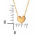 Polished Heart 18" Pendant Necklace in 18k Gold-Plated Sterling Silver, Created for Macy's