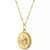 Diamond Accent Chinese Zodiac Disc 18" Pendant Necklace in 14k Gold-Plated Sterling Silver
