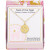 Diamond Accent Chinese Zodiac Disc 18" Pendant Necklace in 14k Gold-Plated Sterling Silver