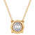 Certified Lab Grown Diamond Solitaire 18" Pendant Necklace (3 ct. t.w.) in 14k Gold
