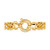 Byzantine Intertwined Link Chain Bracelet in 14k Gold