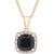 3-Pc. Set Onyx & Diamond Accent Pendant Necklace, Ring and Stud Earrings in 14k Gold-Plated Sterling Silver (Also Available in Sterling Silver)