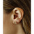 Love Knot Stud Earrings Set in 14k Gold (8mm)