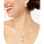 Cultured White Ming Pearl (13mm) & Diamond (1/5 ct. t.w.) Pendant Necklace in 14k Gold
