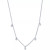 Diamond Accent Dangle Necklace in Sterling Silver or 14k Gold-Plated Sterling Silver, 16" + 2" extender