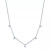 Diamond Accent Dangle Necklace in Sterling Silver or 14k Gold-Plated Sterling Silver, 16" + 2" extender