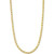 Elongated Curb Link 20" Chain Necklace (4-1/3mm) in 14k Gold