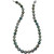 Cultured Tahitian Black Pearl (10-12mm) Strand Necklace in 14k White Gold