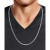 24" Two-Tone Franco Chain Necklace in 14k Gold-Plated & Sterling Silver (Also in Sterling Silver)