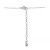 Cubic Zirconia Sand Dollar Pendant Necklace, 16" + 2" extender, Created for Macy's