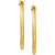 Skinny Hoop Clip-On Earrings in 14k Gold