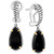 EFFY® Onyx Drop Earrings in Sterling Silver