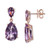 Blue Topaz Pear Drop Earrings (14-3/8 ct. t.w.) in Sterling Silver (Also in Pink Amethyst)