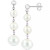 EFFY® Multicolor Freshwater Pearl (6 - 81/2mm) Graduated Drop Earrings in Sterling Silver (Also available in Freshwater Pearl)