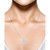 Diamond Multi-Cut Hexagon 18" Pendant Necklace (1/3 ct. t.w.) in 10k White Gold