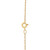 Cubic Zirconia Cross 18" Pendant Necklace in 14k Gold