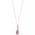 Ruby (1-1/3 ct. t.w.) & Diamond (1/5 ct. t.w.) Pear Swirl 18" Pendant Necklace in 14k Gold (Also in Emerald and Sapphire)