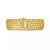 Wide Mesh Link & Chain Bracelet in 14k Gold