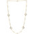 EFFY® Mother-of-Pearl & Freshwater Pearl (4-1/2mm) 18" Necklace in 14k Gold
