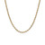 Diamond Cut Rope 22" Chain Necklace (4mm) in 14k Gold, Made in Italy