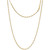Disco Link 16" Chain Necklace in 24k Gold-Plated Sterling Silver, Created for Macy's