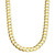 22" Curb Link Chain Necklace in Solid 10k Gold
