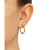 Small Hoop Earrings in 14k Gold & White Rhodium-Plate