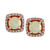 Aurora by EFFY® Opal (3/4 ct. t.w.) and Diamond (1/8 ct. t.w.) Stud Earrings in 14k Rose Gold