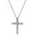 Diamond Cross Pendant Necklace (1 ct. t.w.) in 14k White Gold