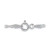 Beaded Singapore Link Ankle Bracelet in 18k Gold-Plated Sterling Silver, Created for Macy's