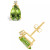 Peridot (2-5/8 ct. t.w.) and Diamond Accent Stud Earrings in 14K Yellow Gold or 14K White Gold