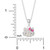 Crystal & Enamel Hello Kitty Pendant Necklace in Sterling Silver, 16"+ 2" extender