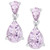 Amethyst Double Drop Earrings (2-1/4 ct. t.w.) in Sterling Silver