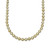 Pearl Necklace, 14k Gold Golden South Sea Pearl Oval Strand (10-12mm)