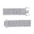Diamond Multirow Tennis Bracelet (20 ct. t.w.) in 14k White Gold