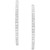 Diamond Small Hoop Earrings (1/4 ct. t.w.) in Sterling Silver