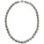 Tahitian Multi-Color Pearl (9-11mm) Strand Necklace in 14k White Gold