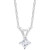 Princess-Cut Diamond Pendant Necklace in 10k Yellow or White Gold (1/6 ct. t.w.)