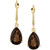 Smoky Quartz Drop Earrings (5-5/8 ct. t.w.) in 14k Gold