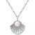 Cultured Freshwater Pearl (5mm) Shell Pendant Necklace, 16" + 2" extender, Created for Macy's