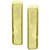 Polished Bar Stud Earrings in 18k Gold-Plated Sterling Silver or Sterling Silver, Created for Macy's