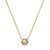 Diamond Honeycomb Solitaire Pendant Necklace (1/4 ct. t.w.) in 14k White or Yellow Gold, 16" + 2" extender