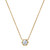 Diamond Honeycomb Solitaire Pendant Necklace (1/4 ct. t.w.) in 14k White or Yellow Gold, 16" + 2" extender