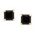 Onyx Stud Earrings in 14k Gold