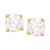 IGI Certified Lab Grown Diamond Stud Earrings (1 ct. t.w.) in 14k Gold or White Gold